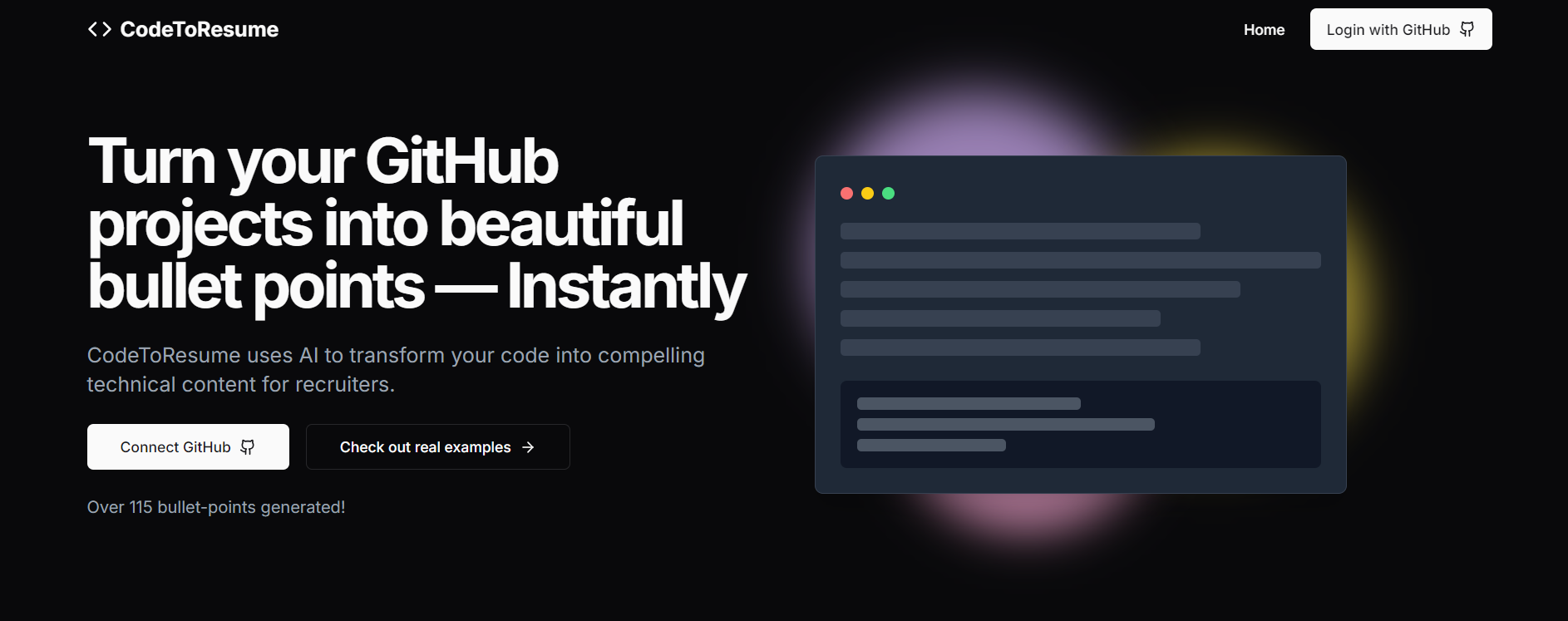 CodeToResume